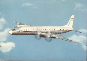 Typ IL-18 turbo-propelled aircraft of MALÉV (EK)
