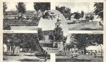 Balatonberény strand, park, vasútállomás (Rb)