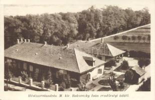 Hévízszentandrás M. kir. Rakovszky Iván rendőrségi üdülő