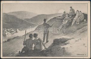 Studentika, Turul Szövetség kiadása, s: Drahos (Rb)