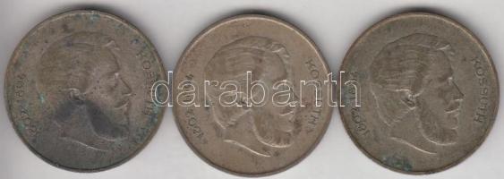 1947. 5Ft Ag "Kossuth" (3x) T:3