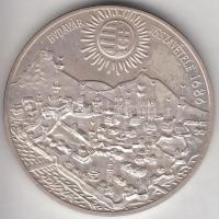 1986. 500Ft Ag "Budavár visszavétele 1686" T:PP