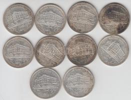 1992. 200Ft Ag "MNB" (10x) T:2