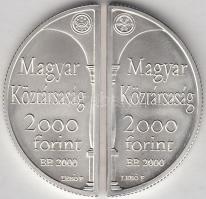 2000. 2x2000Ft Ag "Lórántffy Zsuzsanna.." T:BU Csak 3000db