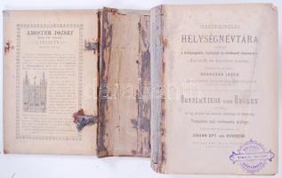 Dvorzsák János: Magyarország helységnévtára, tekintettel a közigazgatási, népességi és felekezeti vi...