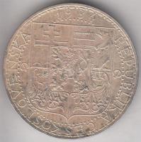 Csehszlovákia 1934. 20K Ag "Ipar, mezőgazdaság, üzlet" T:2
Czechoslovakia 1934. 201 Korun ...