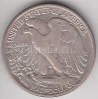 Amerikai Egyesült Államok 1946. 1/2$ Ag "Walking Liberty" T:2- USA 1946. 1/2 Dollar Ag "Walking Liberty" C:VF