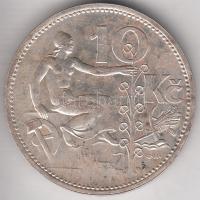 Csehszlovákia 1931. 10K Ag T:2 Czechoslovakia 1931. 10 Korun Ag C:XF