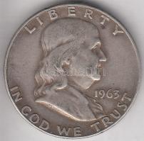 Amerikai Egyesült Államok 1963. 1/2$ Ag "Franklin" T:2-
USA 1963. 1/2 Dollar Ag "Fran...