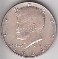 Amerikai Egyesült Államok 1964. 1/2$ Ag "Kennedy" T:2
USA 1964. 1/2 Dollar Ag "Kenned...