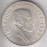 Ausztria 1959. 25Sch Ag "Johann főherceg" T:2
Austria 1959. 25 Schilling Ag "Archduke...