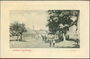 Sárisáp Fő utca (ragasztónyom / gluemark)