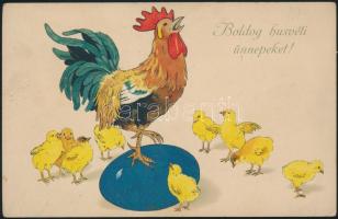 Easter litho (gluemark)