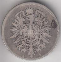 Német Birodalom 1875B 1M Ag T:3
German Empire 1875B 1 Mark Ag C:F