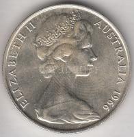 Ausztrália 1966. 50c Ag "II. Erzsébet" T:1- Austrália 1966. 50 Cents Ag "Elizabeth II" C:AU