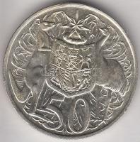 Ausztrália 1966. 50c Ag "II. Erzsébet" T:1-
Austrália 1966. 50 Cents Ag "Elizabeth II...
