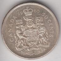 Kanada 1966. 50c Ag "II. Erzsébet" T:2
Canada 1966. 50 Cents Ag "Elizabeth II" C...