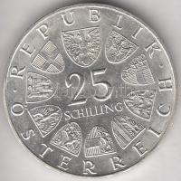 Ausztria 1948. 25Sch Ag "Franz Lehar" T:2 Austria 1948. 25 Schilling Ag "Franz Lehar" C:XF