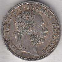 Ausztria 1882. 1Fl Ag "Ferenc József" T:2,2- Austria 1882. 1 Florin Ag "Franz Joseph" C:XF,VF