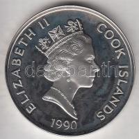 Cook szigetek 1990. 50$ Ag "Amerika 500 éve - Cabral" T:PP
Cook Islands 1990. 50 Dollars A...
