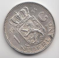 Hollandia 1954. 1G Ag "Julianna" T:2,2-
Netherlands 1954. 1 Gulden Ag "Julianan"...