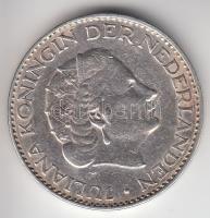 Hollandia 1958. 1G Ag "Julianna" T:2 Netherlands 1958. 1 Gulden Ag "Julianan" C:XF