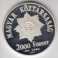1998. 2000Ft Ag "1848-49. forradalom és szabadságharc 150. évfordulója" szign.: Lebó F T:P...