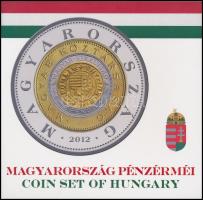 2012. 5Ft-200Ft 6db-os forgalmi sor dísztokban "Magyarország" körirattal T:PP Csak 4000db!