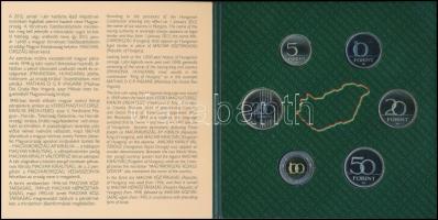 2012. 5Ft-200Ft 6db-os forgalmi sor dísztokban "Magyarország" körirattal T:PP Csak 4000db!