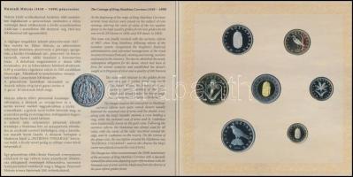 2008. 1Ft-100Ft 7klf db + Mátyás denár Ag fantáziaverete "Reneszánsz emlékév" szettben T:P...