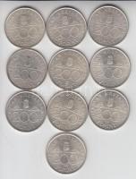 1993. 200Ft Ag "MNB" (10x) T:2