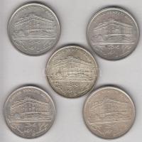 1993. 200Ft Ag "MNB" (5x) T:2