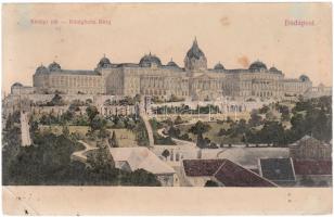 Budapest I. Királyi vár Nyugatról, Divald (EB)