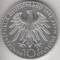 NSZK 1988F 10M Ag "Carl Zeiss" T:P GFR 1988F 10 Mark Ag "Carl Zeiss" C:P
