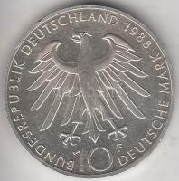 NSZK 1988F 10M Ag "Carl Zeiss" T:P GFR 1988F 10 Mark Ag "Carl Zeiss" C:P