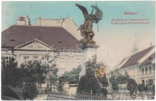 Budapest I. Szent György tér, Honvéd szobor