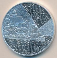 Ausztria 1993. 500Sch Ag "Hallstatt" T:PP Austria 1993. 500 Schilling Ag "Hallstatt" C:PP
