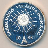1997. 750Ft Ag "Labdarúgó VB" T:PP Csak 3000db! Dísztokban. Tanúsítvánnyal