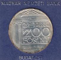 1977. 200Ft Ag "Nemzeti Múzeum" T:BU Eredeti plasztiktokban!
