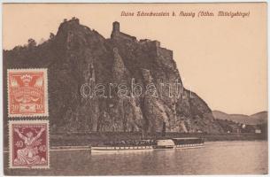 Ústi nad Labem / Aussig, Strekov / Schreckenstei, castle ruins
