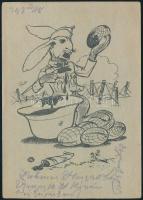 Easter hungarian rabbit soldier (EK)