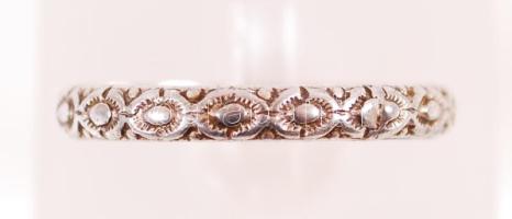 1937 előtti züst gyűrű 56-os méret /Pre 1937 silver ring 2,3 g