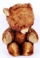 Cca 1930 Szalmával kitömött játék maci, fej rész kiesik, m:36 cm