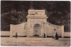 Brassó / Kronstadt Promenade of the caste and waterworks (b)