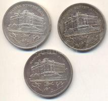 1992. 200Ft Ag "MNB" (3x) T:2