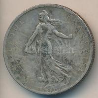 Franciaország 1898. 2Fr Ag T:3 France 1898. 2 Francs Ag C:F