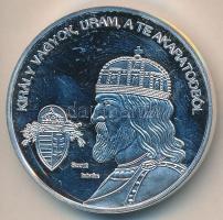 DN "Nemzetünk nagyjai - Szent István" Ag emlékérem (15.2g/0.333) T:PP