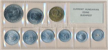 1981. 2f-10Ft 9db klf érmés forgalmi sor fóliatokban T:1