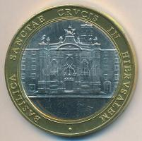 Vatikán 2005. XI. Piusz pápa 1922-1939 / Santa Croce in Gerusalemme-bazilika" bicolor emlékérem...