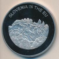 Máltai Lovagrend 2004. 100L Szlovénia az EU-ban T:PP Sovereign Order of Malta 2004. 100 Liras Slovenia in the EU C:PP